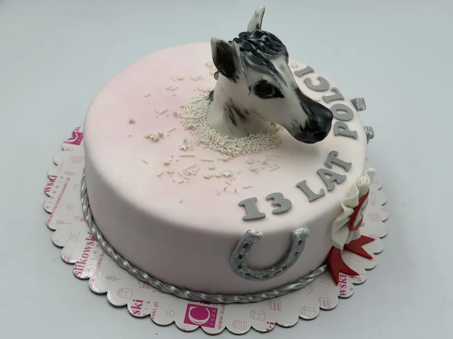 Tort figurka konia