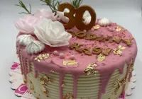 Tort kwiaty