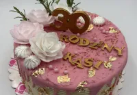 Tort kwiaty